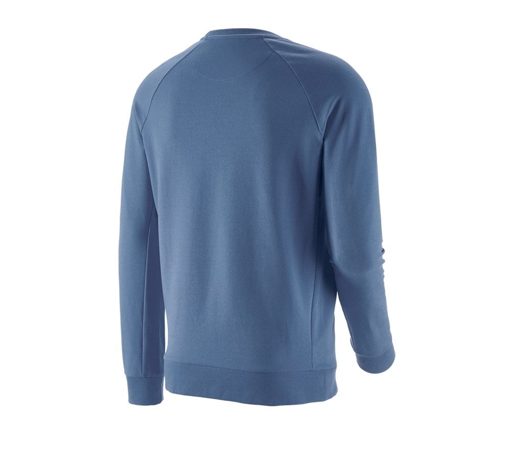 Secondary image e.s. Sweatshirt cotton stretch cobalt