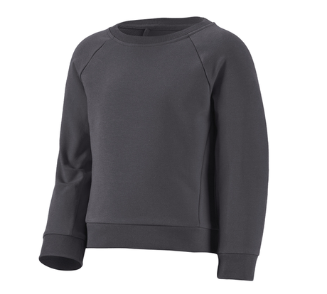Primary image e.s. Sweatshirt cotton stretch, children's anthracite
