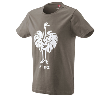 Primary image e.s. T-shirt 1908 stone/white