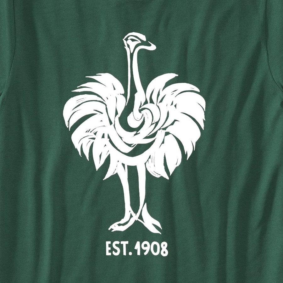 Detailed image e.s. T-shirt 1908 green/white
