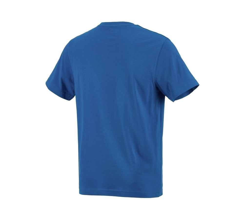 Secondary image e.s. T-shirt cotton gentianblue