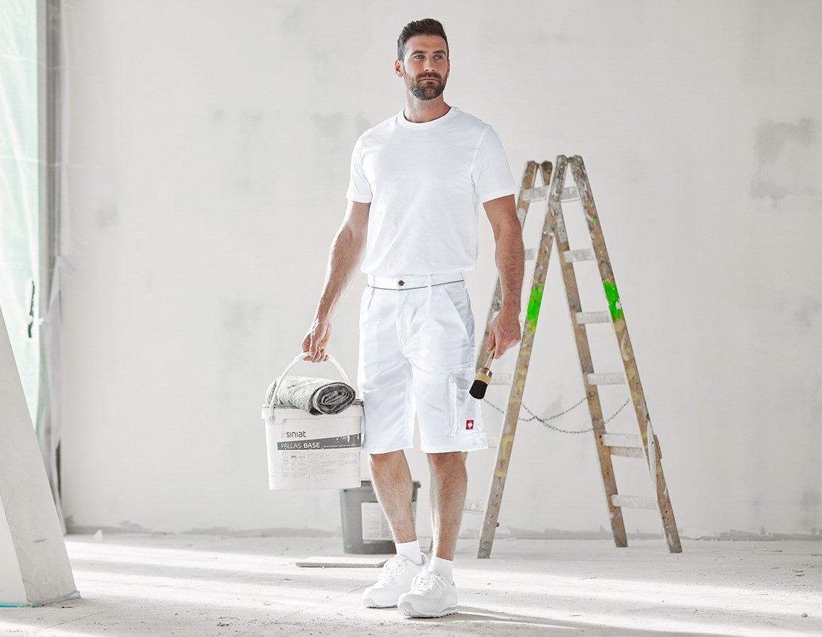 Additional image 1 e.s. T-shirt cotton white