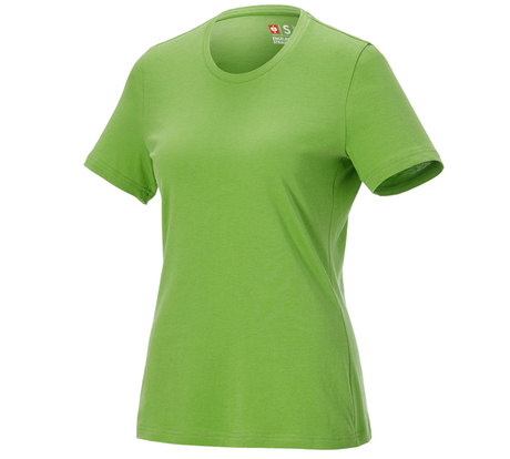 Primary image e.s. T-shirt cotton light, ladies' seagreen