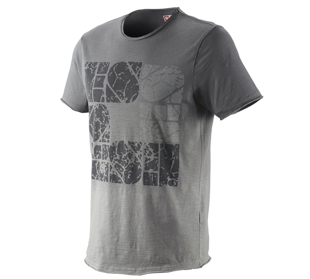 Primary image e.s. T-Shirt denim workwear granite vintage