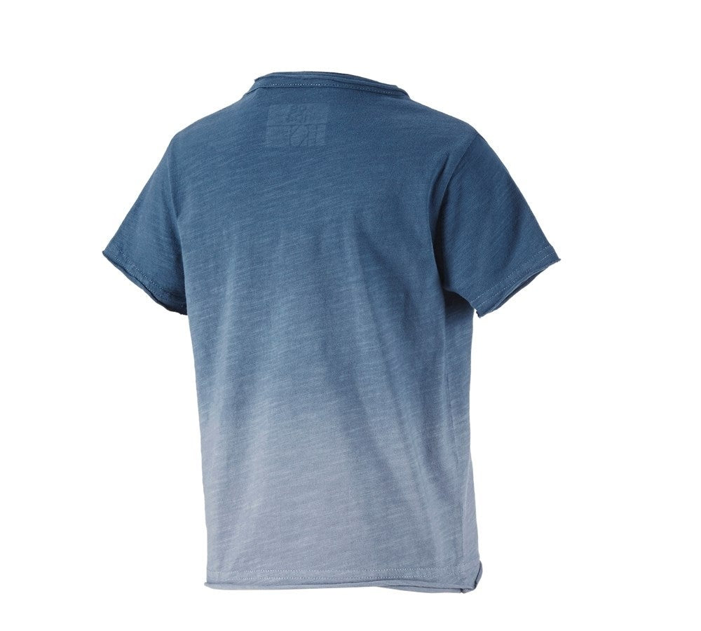 Secondary image e.s. T-Shirt denim workwear, children's antiqueblue vintage