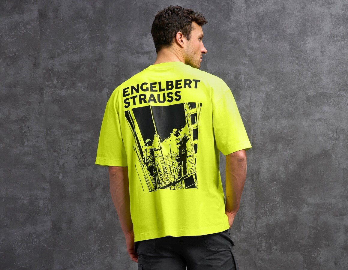 Additional image 1 e.s. T-shirt neon neonyellow vintage