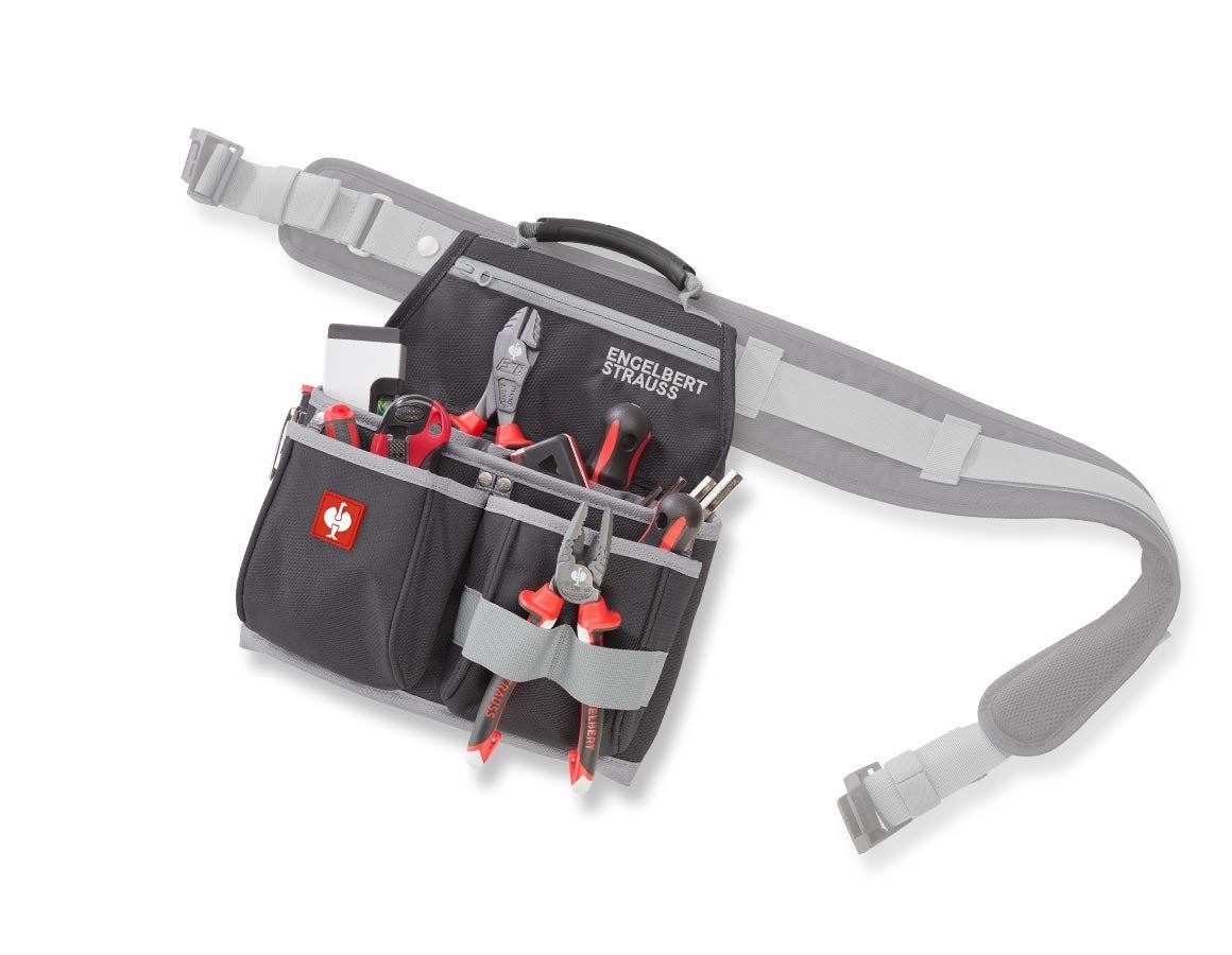 Additional image 2 e.s. Tool bag, 3 compartments anthracite/platinum