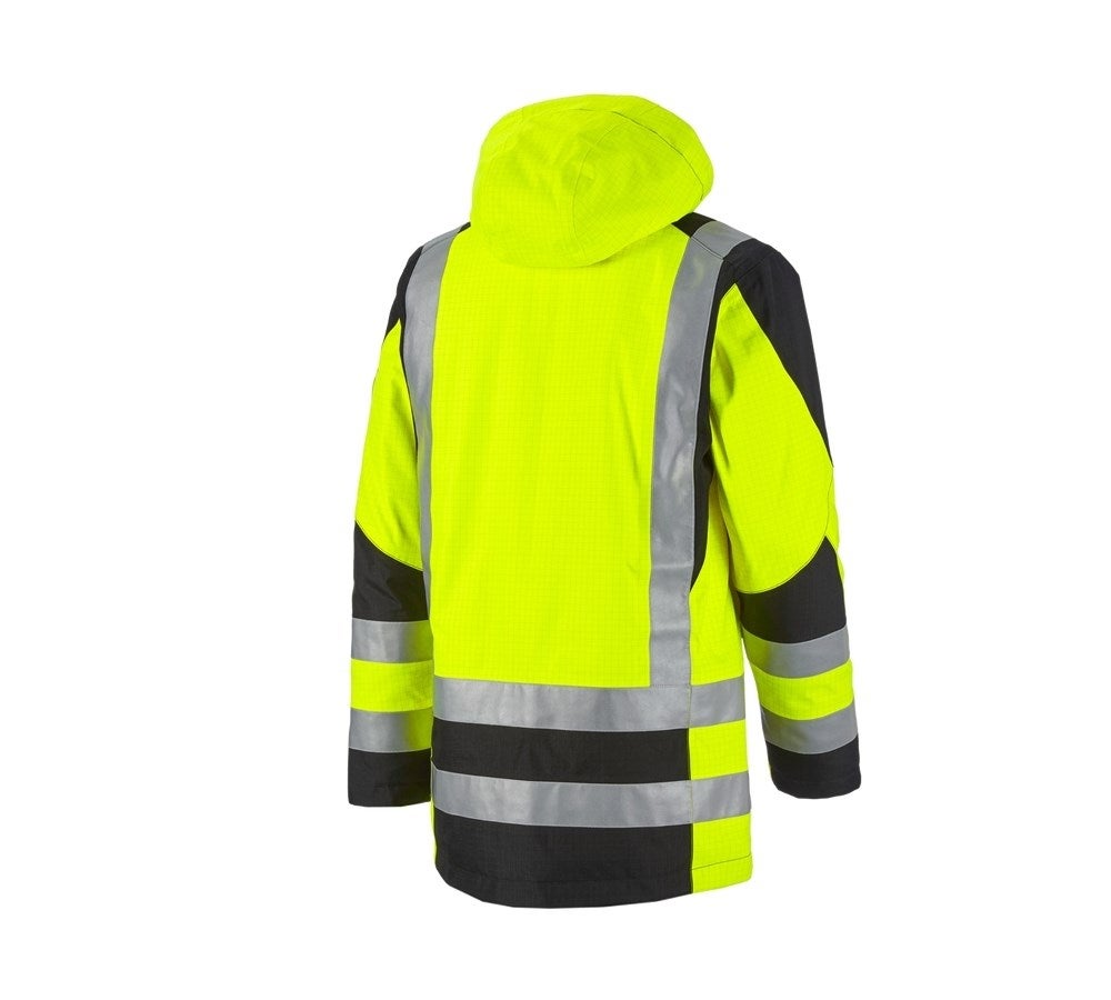 Secondary image e.s. Weatherproof parka multinorm high-vis high-vis yellow/black