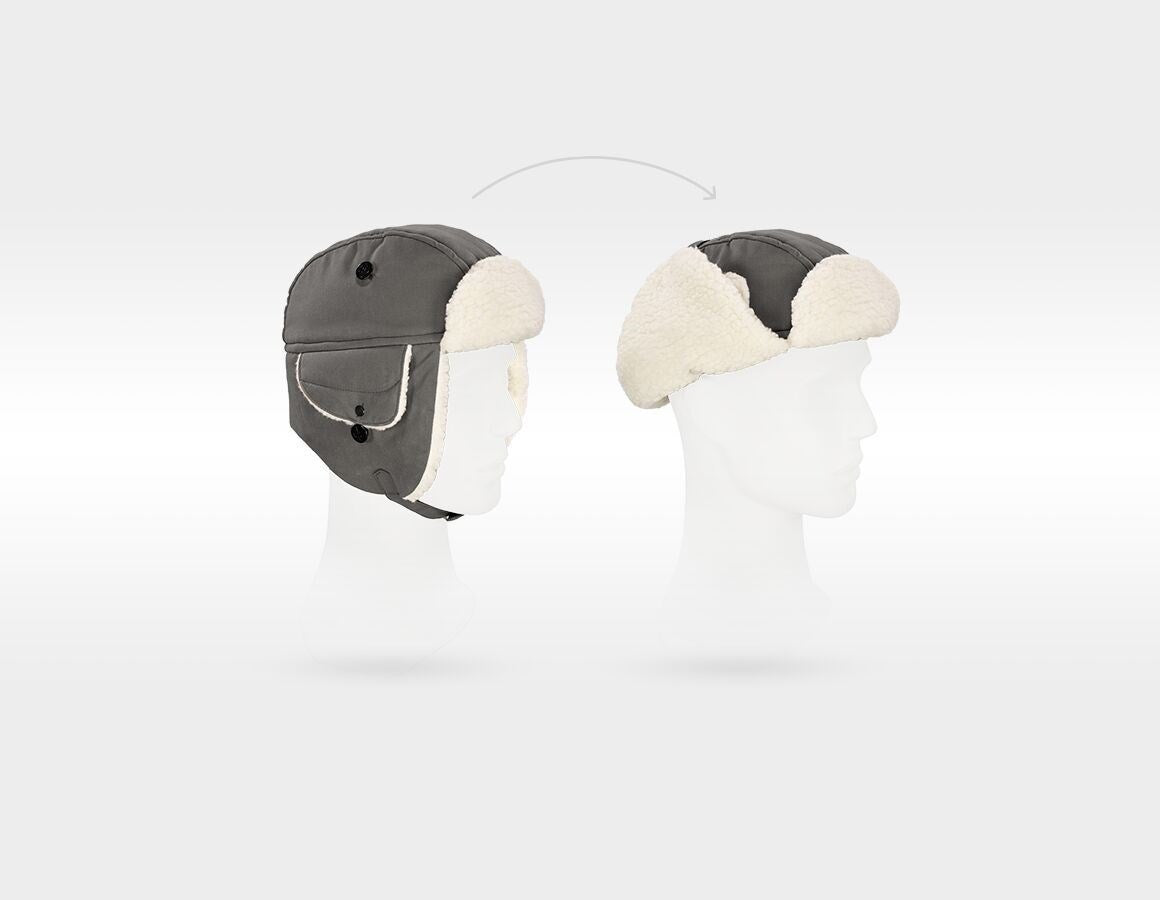 Additional image 3 e.s. Winter hat cotton touch titanium