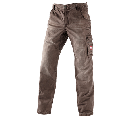 Primary image e.s. Worker jeans chestnut