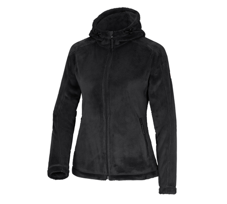 Primary image e.s. Zip jacket Highloft, ladies' black