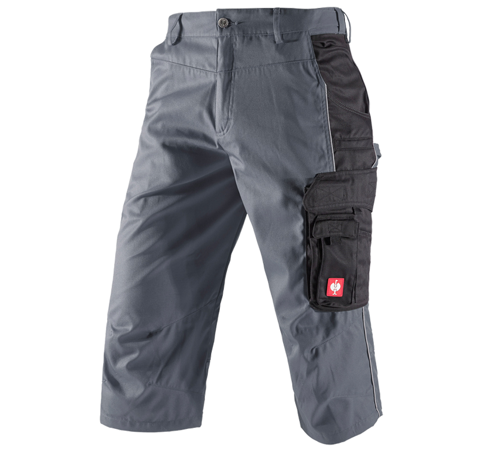 Primary image 3/4 length trousers e.s.active grey/black