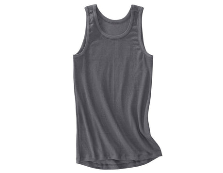 Primary image e.s. Cotton rib tank shirt titanium