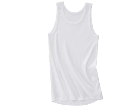 Primary image e.s. Cotton rib tank shirt white