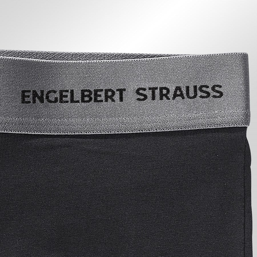 Detailed image e.s. Cotton stretch pants black