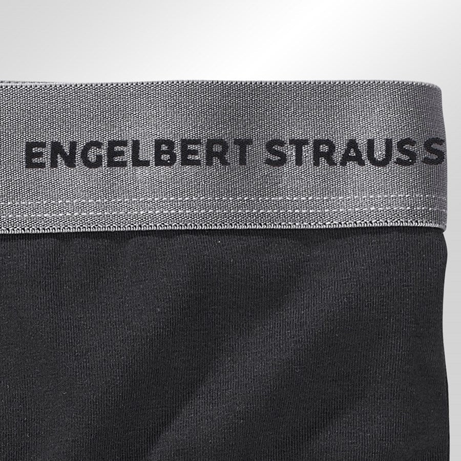 Detailed image e.s. Cotton stretch briefs black