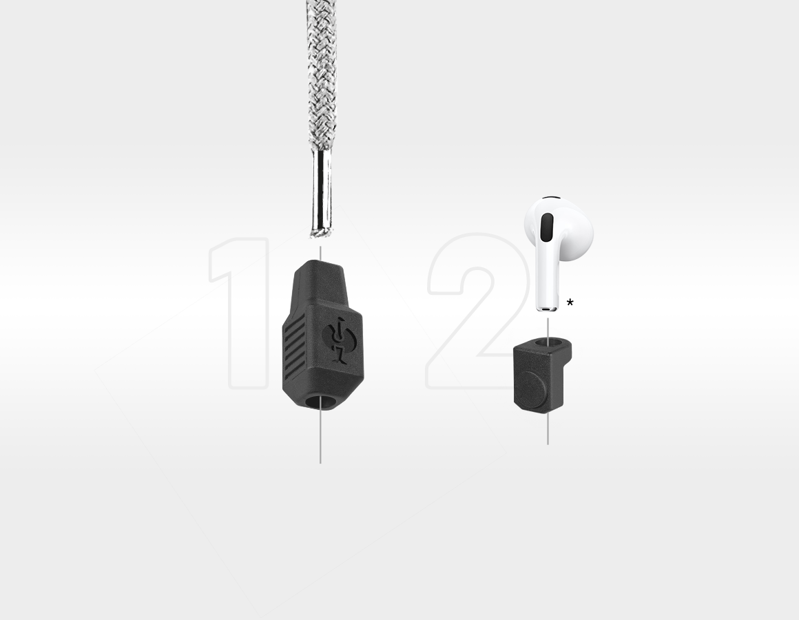 Additional image 3 e.s. ear pod holder black