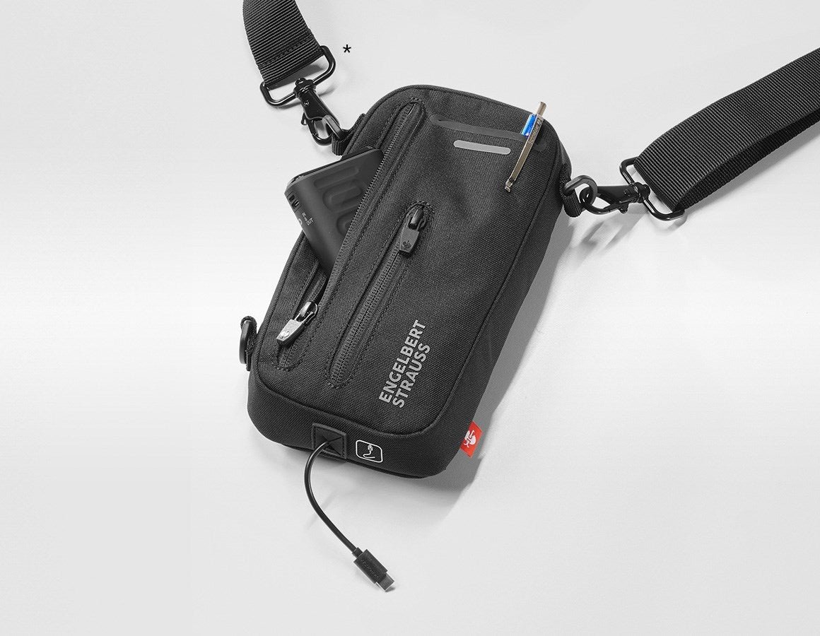 Additional image 2 e.s. phone leash bag black